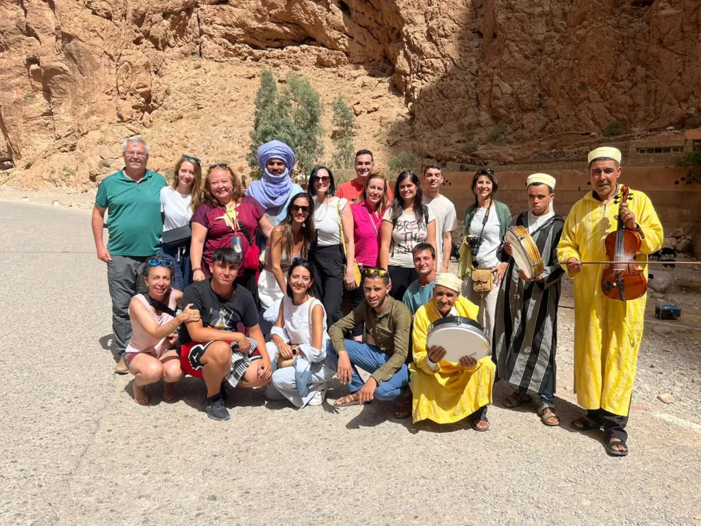 Momentos con viajeros en Marruecos