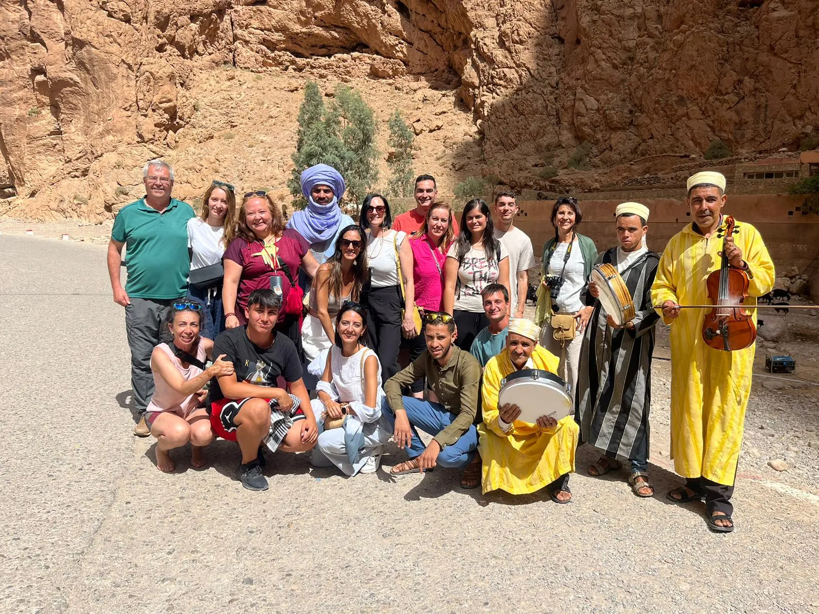 Momentos con viajeros en Marruecos